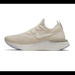 Nike Epic React Flyknit Light Cream Marathon